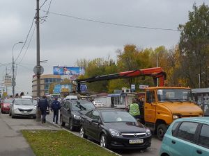 Работа автоэвакуатора